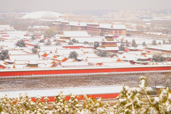 故宫的雪景